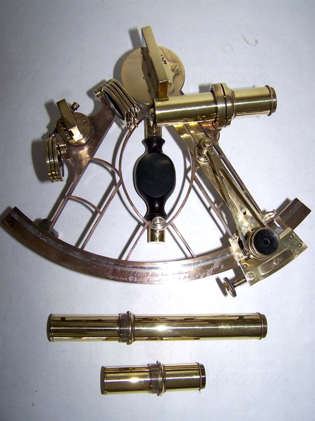 A Fine 19th century cased Sextant by Samuel Browning of Portsmouth circa 1847 — image 7